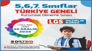Kurumsal Deneme Sınavı. 5-6-7. Sınıflar