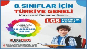 Kurumsal Deneme Sınavı. 8. Sınıflar