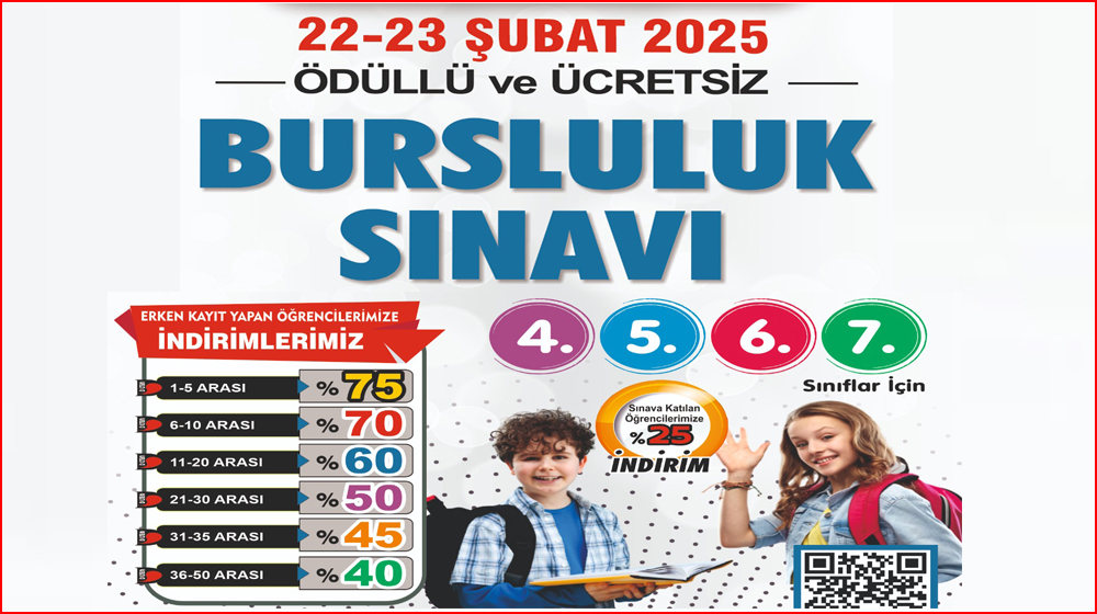 DİLTEM Ödüllü Bursluluk Sınavı. 22-23 Şubat 2025