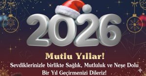 Yeni Yılınız Kutlu Olsun!