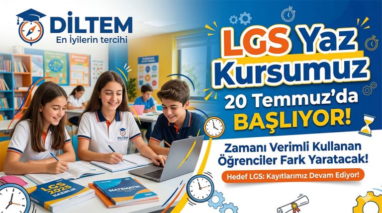 2026-2027 Yaz Kursumuz 20 Temmuz’da Başlıyor. 20.05.2026